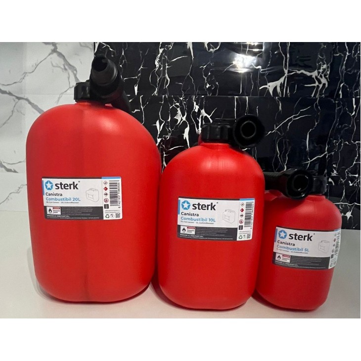 Canistra combustibil din plastic 5 L, Sterk