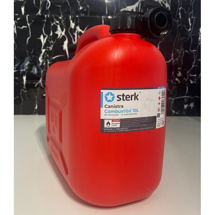 Canistra combustibil din plastic 10 L, Sterk