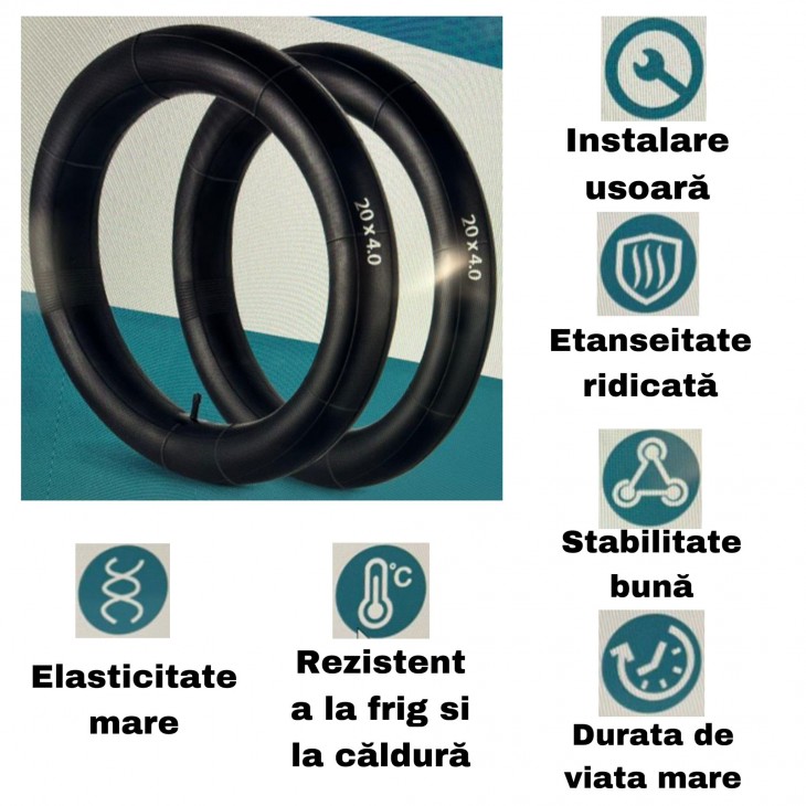 Camera de aer bicicleta 27.5x2.10/2.25 (valva 40mm)