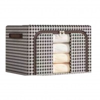 Cutie depozitare pliabila cu fermoar 100L, Zebra 