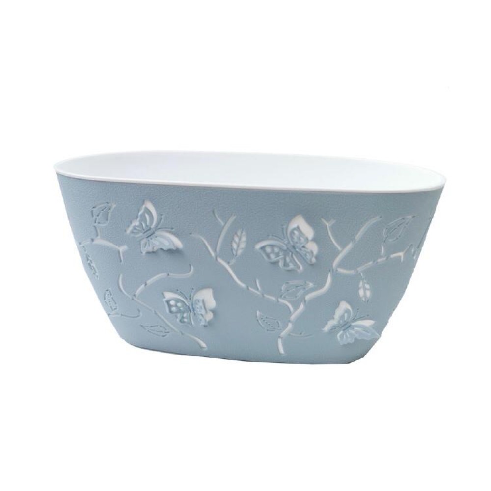 Jardiniera Blue 3D cu Fluturi, Mica Nr 1