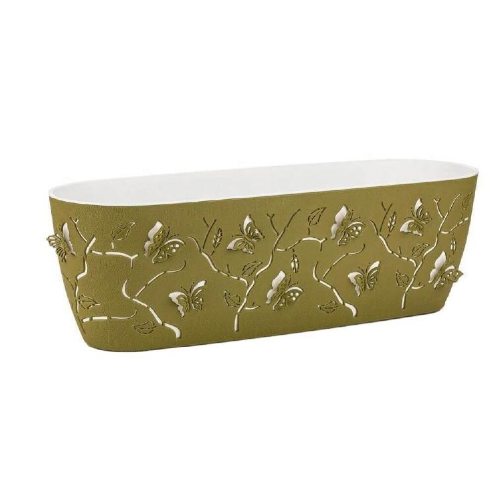 Jardiniera Kaki 3D cu Fluturi, Mare Nr 2