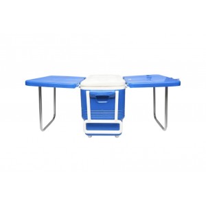 Lada frigorifica camping 45L cu masa si roti