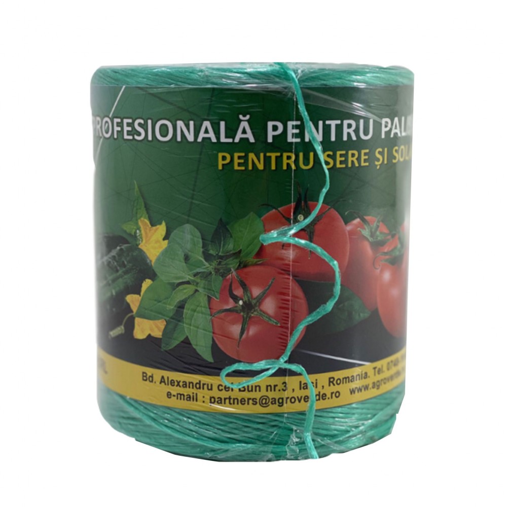 Sfoara/ață de palisat legume premium, UV 1440m