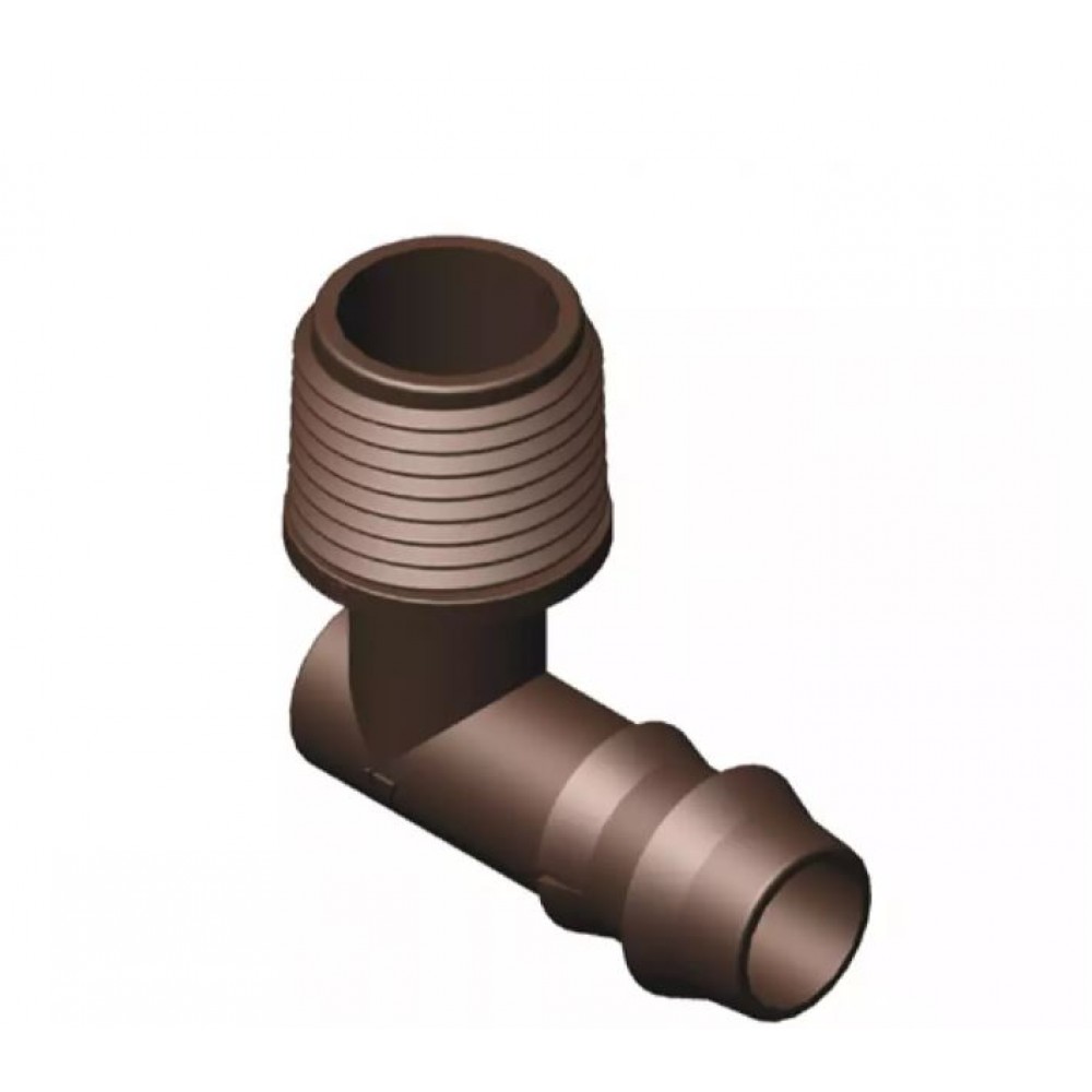 Cot tub picurare16mm,filet exterior 3/4, Teco - Italia