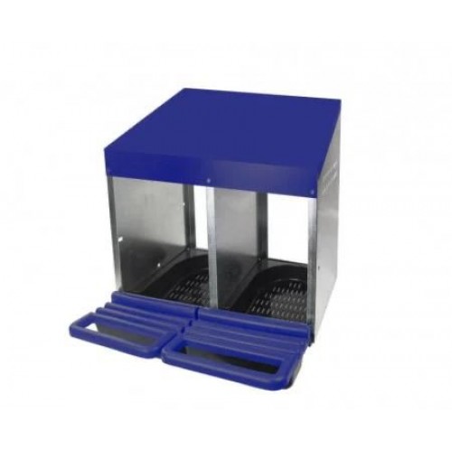 Cuibar cu doua compartimente pentru pasari