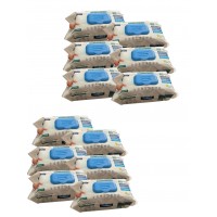 Set 10+2 gratis Servetele umede multisuprafete cu bicarbonat si otet Deep Fresh 