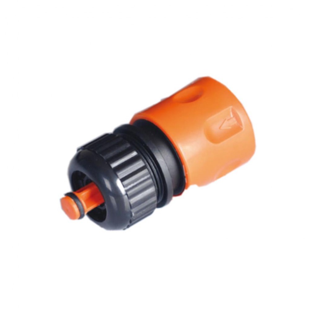 Mufa rapida 1/2 cu opritor pentru furtun