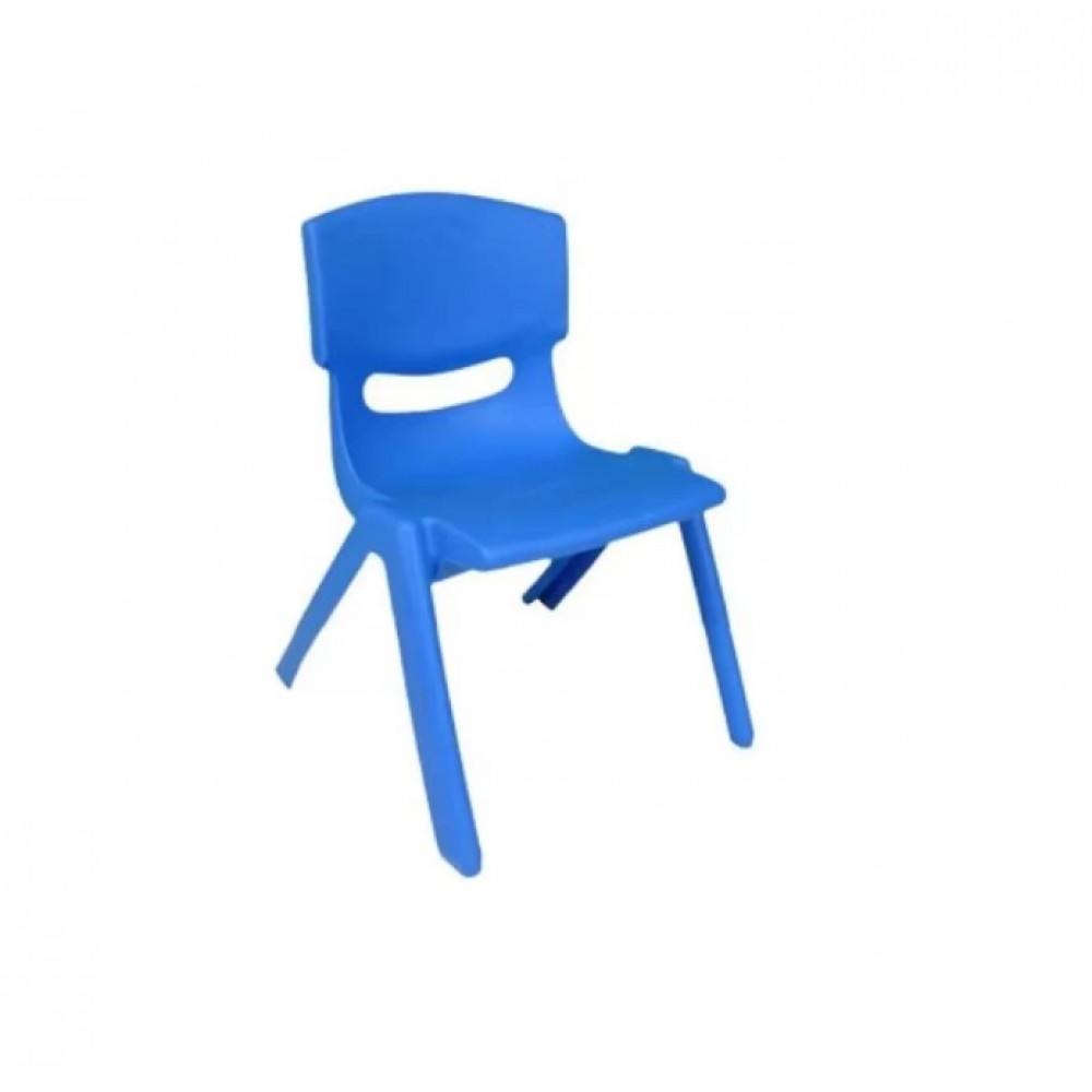 Scaun copil plastic gradinita, albastru