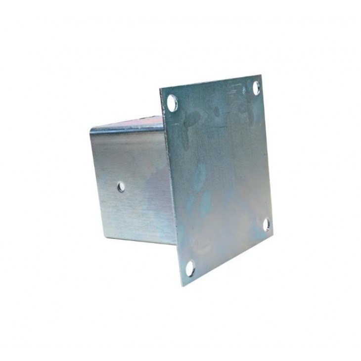 Suport metalic pentru stalpi din lemn, 120 x 120mm, tip pahar x 4buc+ Conexpand cu camasa M10 x 80mm (16buc)