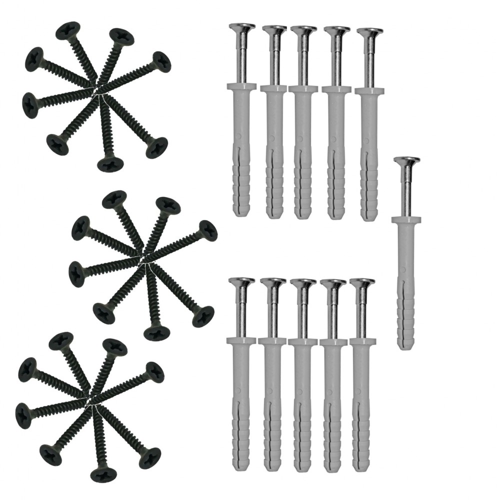Diblu 6x60mm 200buc/set + Surub rigips 3.5 x 55mm