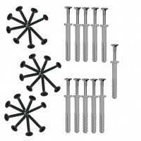 Diblu 6x60mm 200buc/set + Surub rigips 3.5 x 55mm