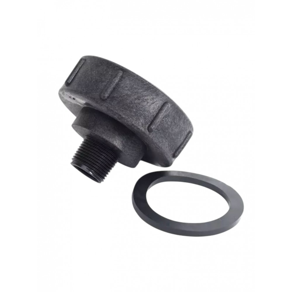 Adaptor bazin IBC 1000L, 4" FI x 1" FE, Abrisa, Spania 