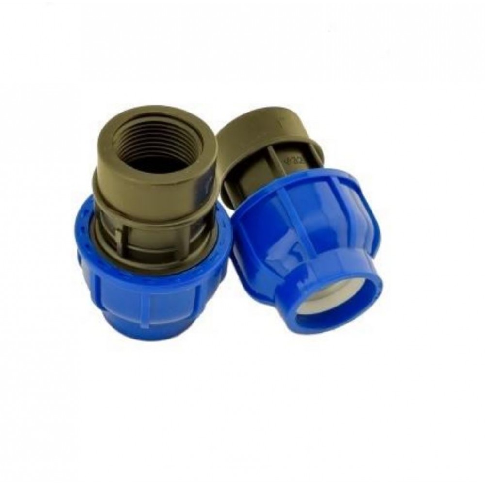Adaptor compresiune teava PEHD 25mm x 3/4, filet interior