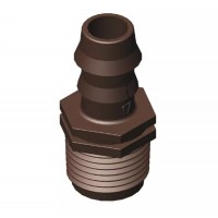 Racord 1/2, filet exterior pentru tub picurare 16mm, Teco Italia