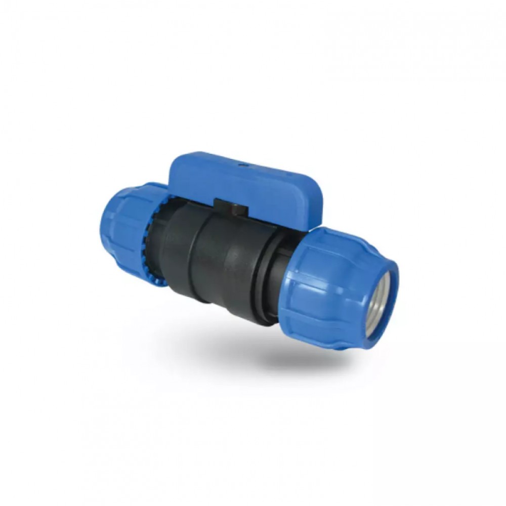 Robinet compresiune 25x25mm, PEHD