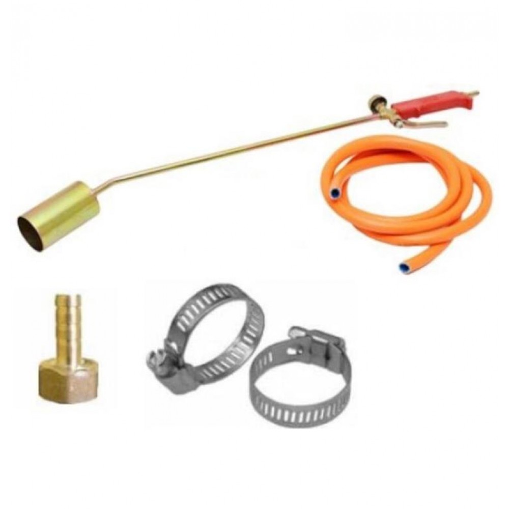 Arzator pe gaz cu clapeta, parlitor porc set 5 piese