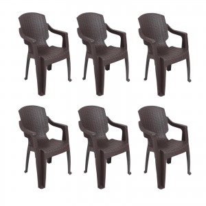 Scaun pentru gradina Infinity Maro CRL, Set 6 Buc