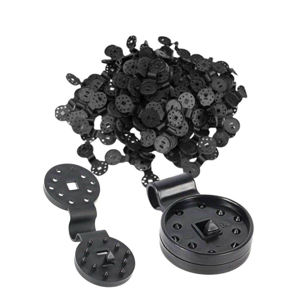 Clips/ Clema pentru prindere plasa umbrire rotund 10buc/set