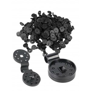 Clips/ Clema pentru prindere plasa umbrire rotund 10buc/set