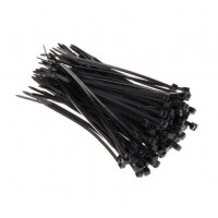 Coliere Negre 150X2.5, 100 Buc/set