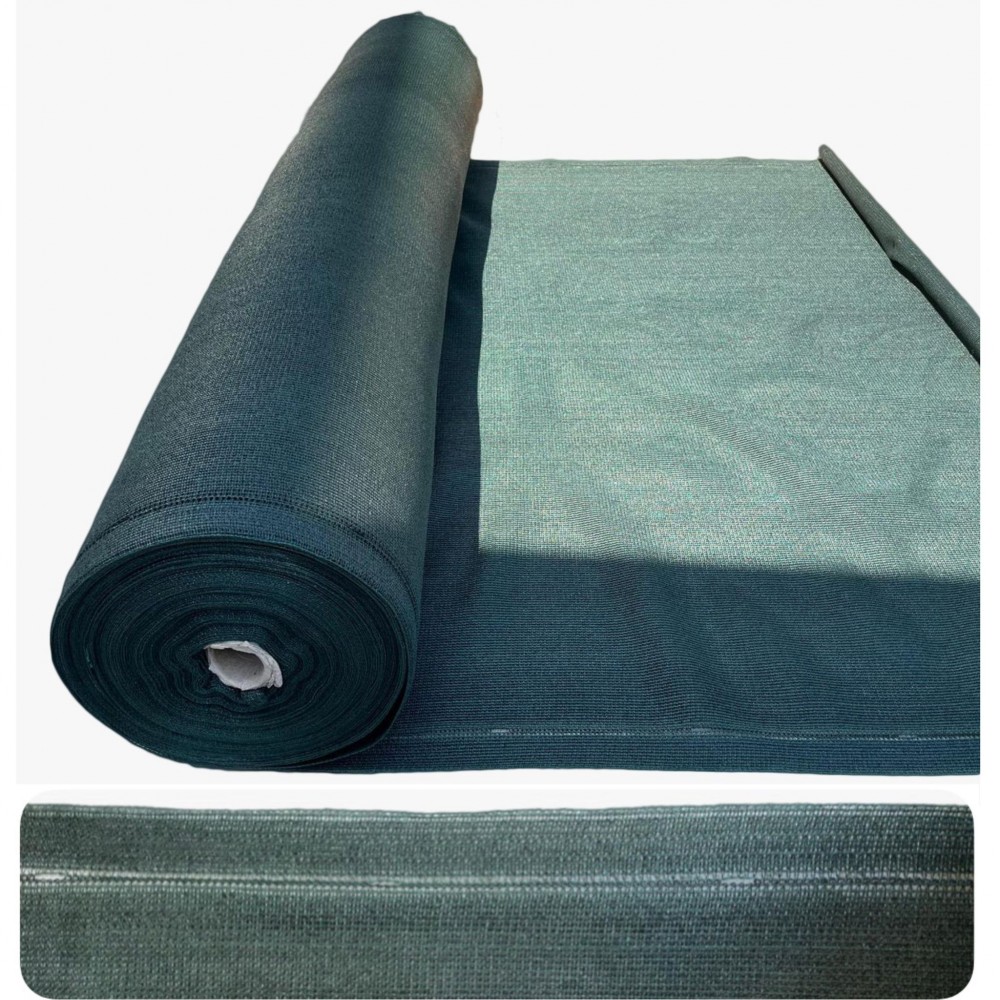 Plasa umbrire 1.7M latime , Umbrire 75%, 70M lungime, gauri de prindere