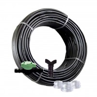 Kit irigare Tub picurare 50cm/100m cu 30 accesorii