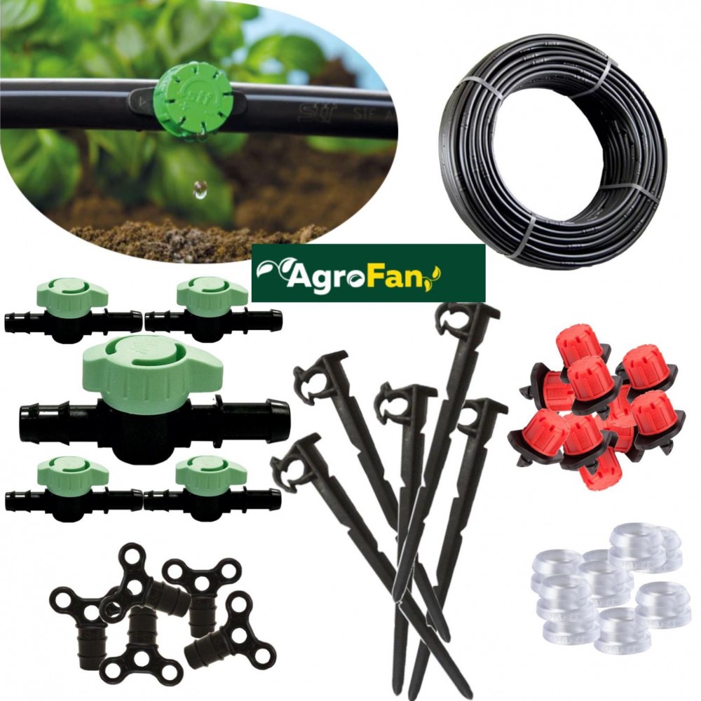 Kit irigare Tub de picurare ORB + 175 accesorii