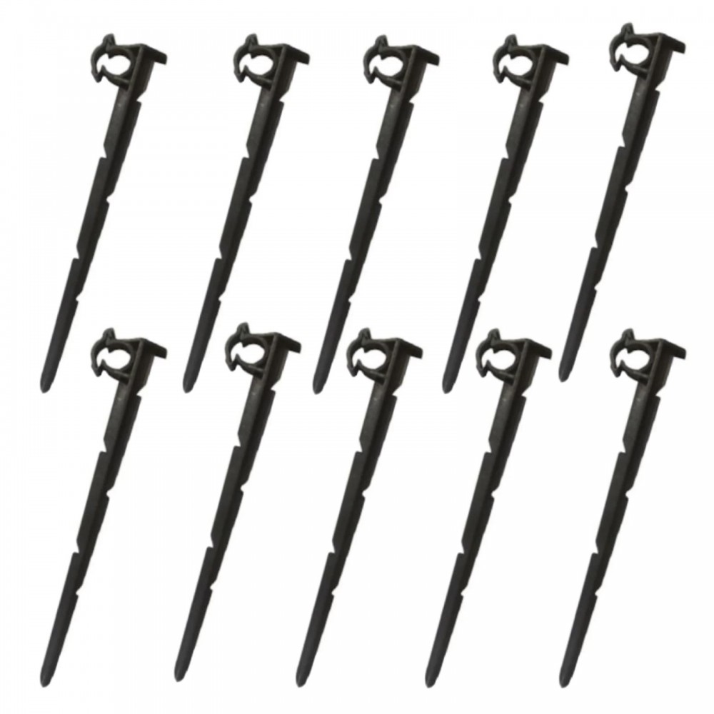 Suport/ Carlig Fixare Tub picurare si Banda 26cm - 25buc/set