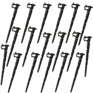 Suport/ Carlig Fixare Tub picurare si Banda 26cm - 100buc/set