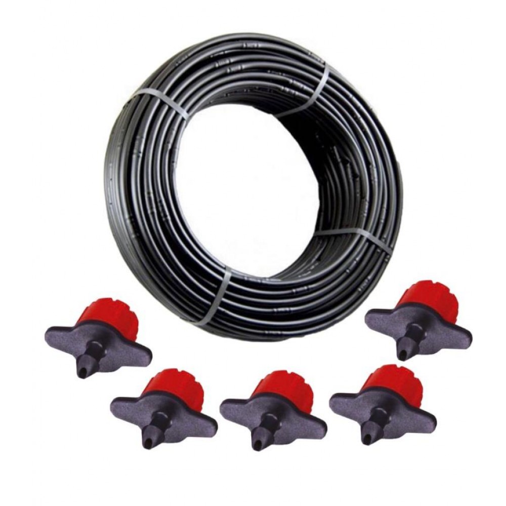 Tub de picurare-100 M Orb , fara picuratori cu 100 duze reglabile