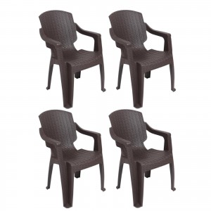 Scaun pentru gradina Infinity Maro CRL, SET 4 Buc